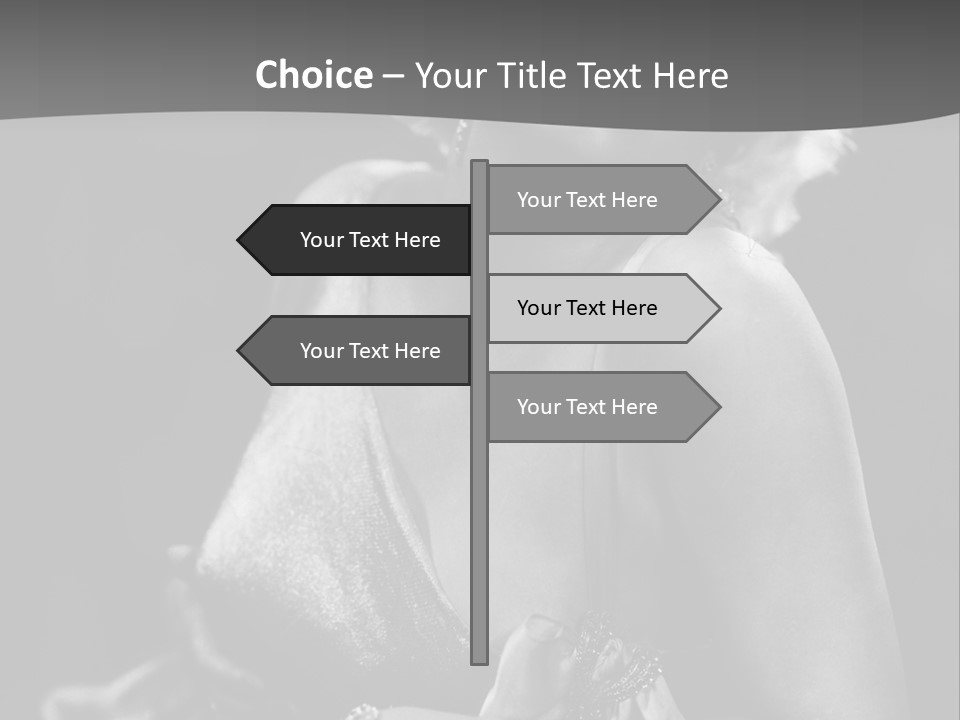 Standard Of Beauty Of The 20Th Century PowerPoint Template