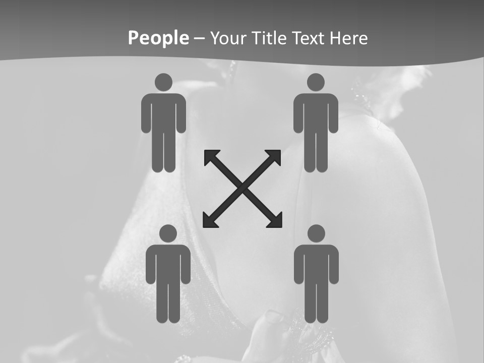 Standard Of Beauty Of The 20Th Century PowerPoint Template