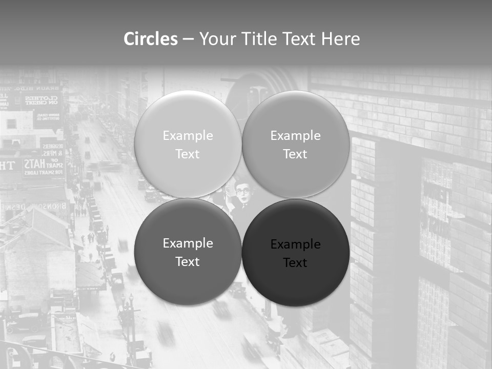 Translation Of The Clock 20Th Century PowerPoint Template