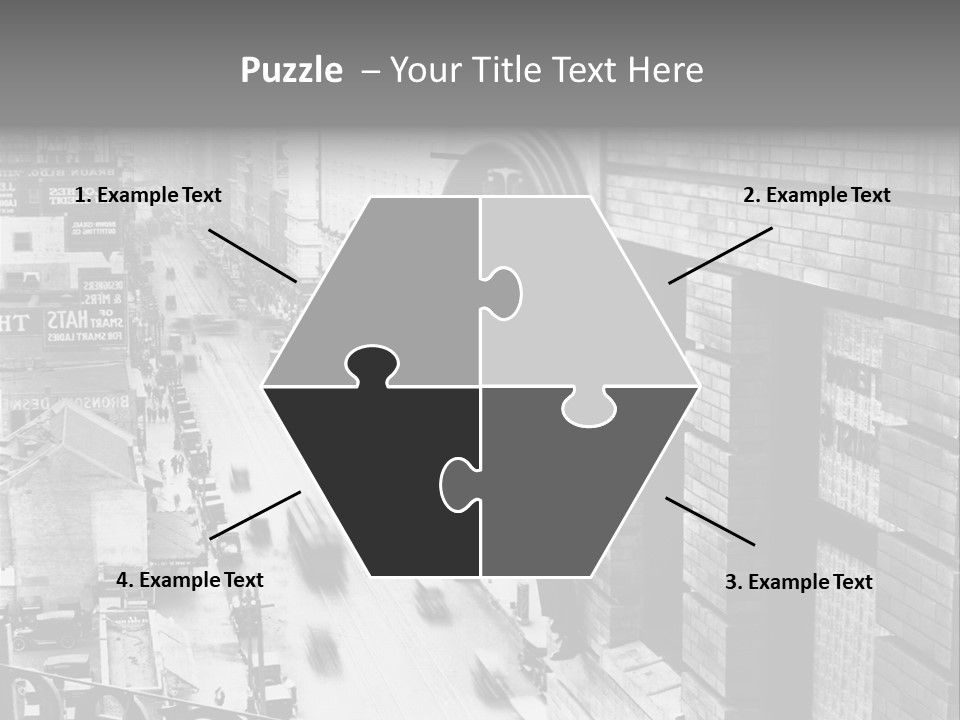 Translation Of The Clock 20Th Century PowerPoint Template