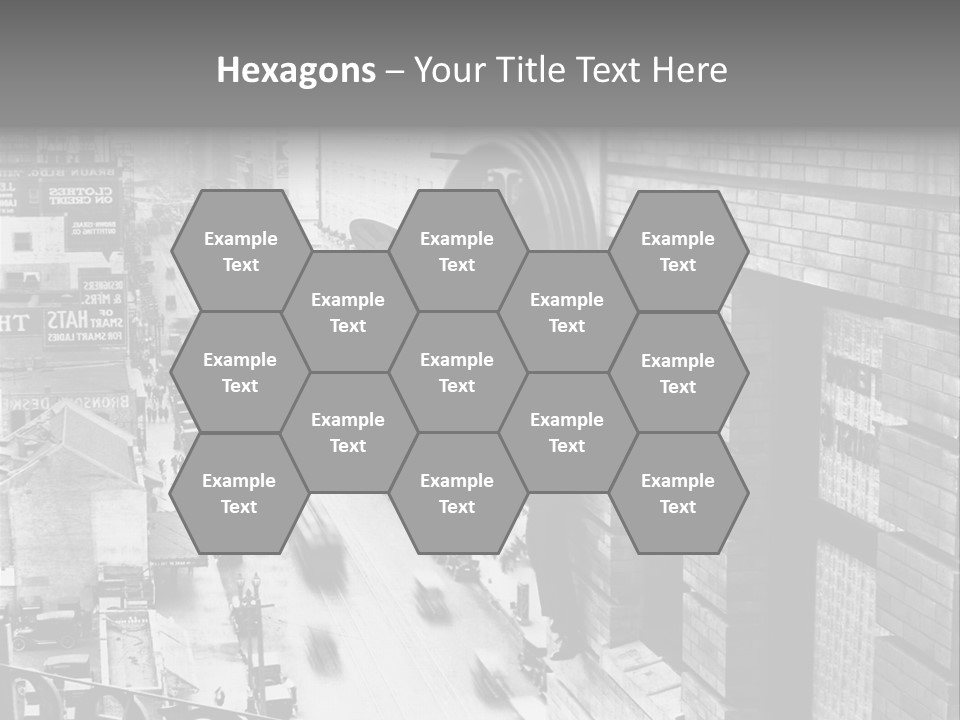 Translation Of The Clock 20Th Century PowerPoint Template