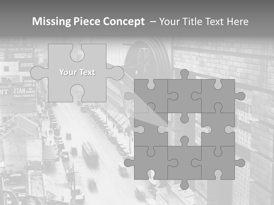 Translation Of The Clock 20Th Century PowerPoint Template