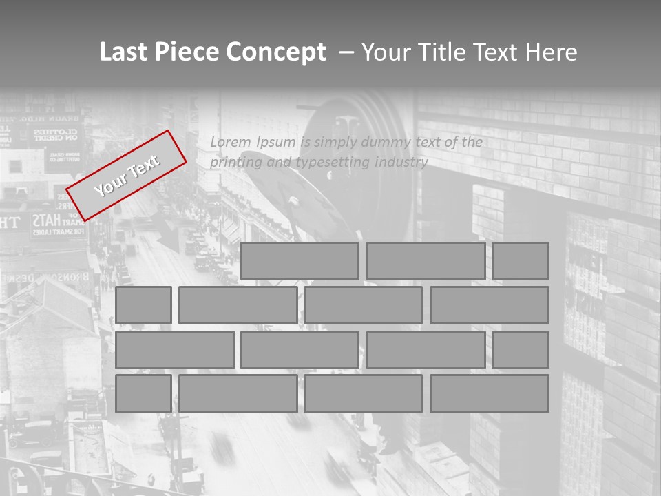 Translation Of The Clock 20Th Century PowerPoint Template