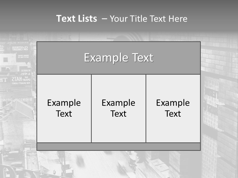 Translation Of The Clock 20Th Century PowerPoint Template