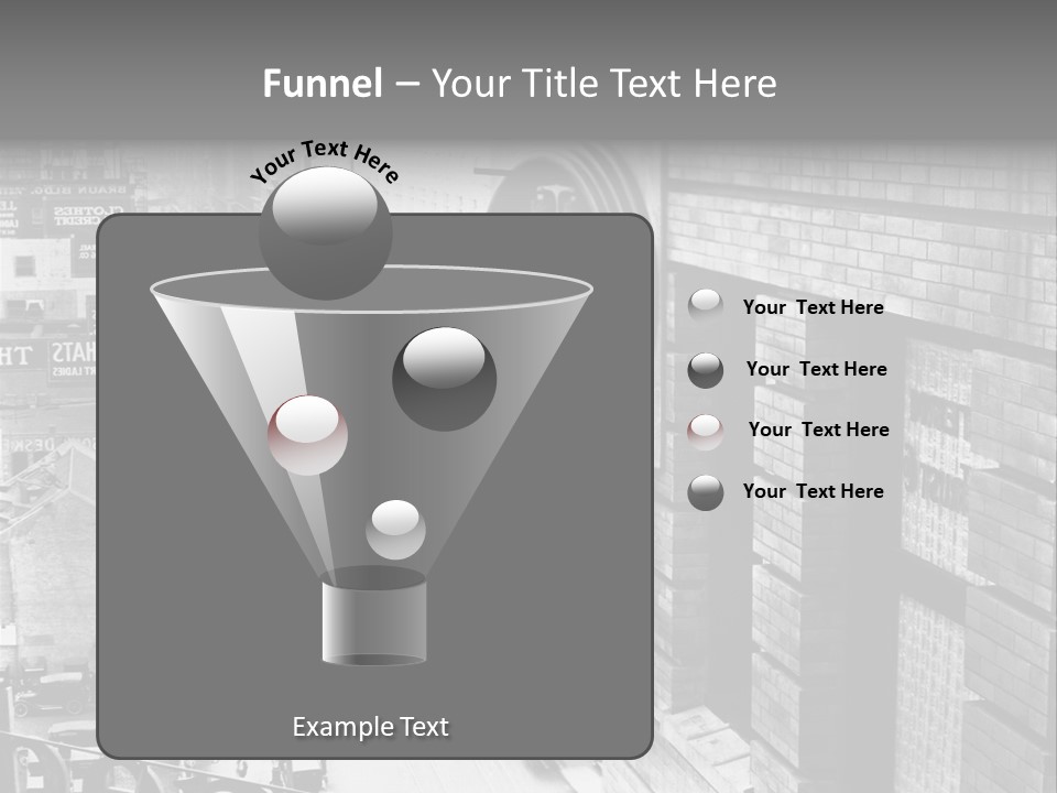 Translation Of The Clock 20Th Century PowerPoint Template