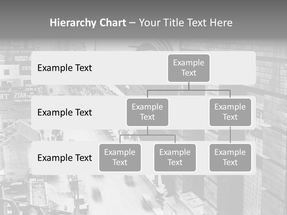 Translation Of The Clock 20Th Century PowerPoint Template