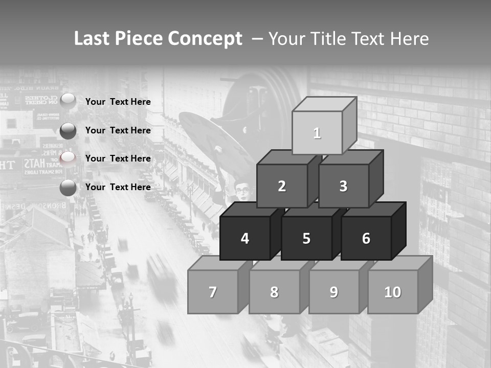 Translation Of The Clock 20Th Century PowerPoint Template