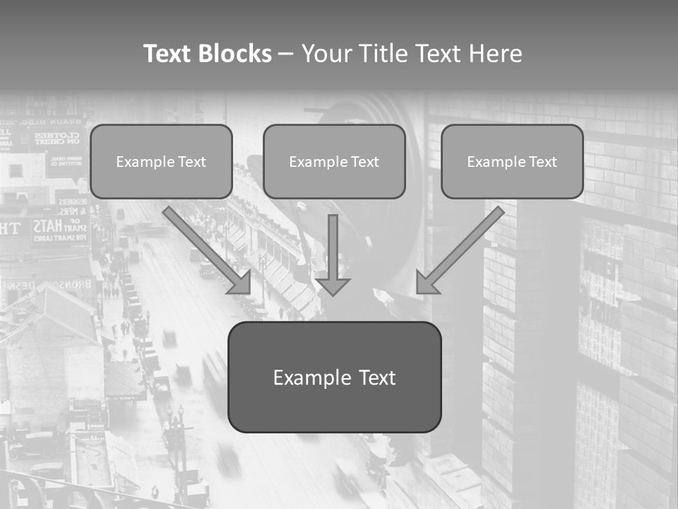 Translation Of The Clock 20Th Century PowerPoint Template