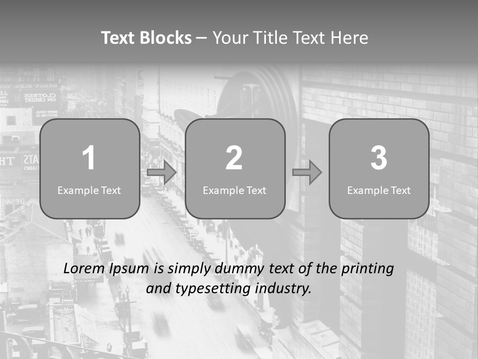 Translation Of The Clock 20Th Century PowerPoint Template