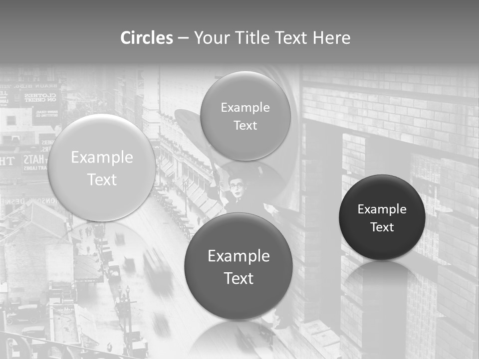 Translation Of The Clock 20Th Century PowerPoint Template
