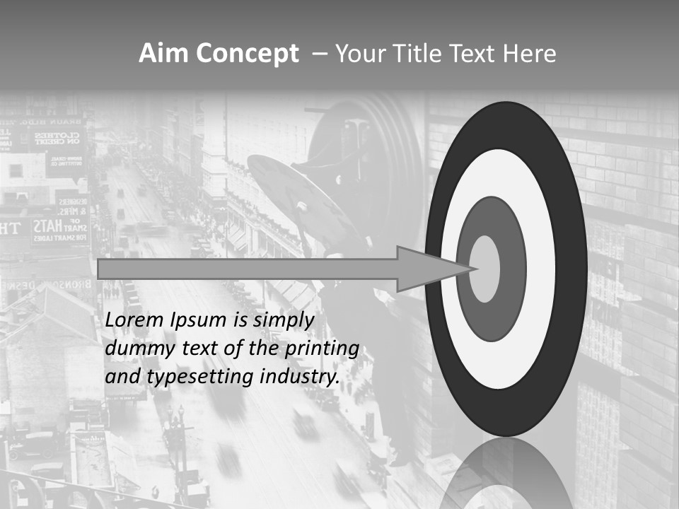 Translation Of The Clock 20Th Century PowerPoint Template