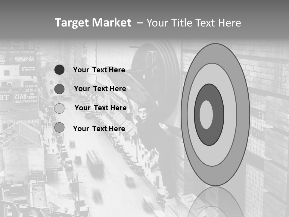 Translation Of The Clock 20Th Century PowerPoint Template