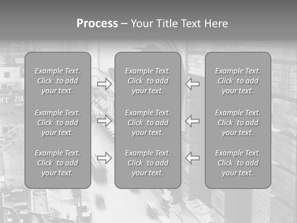 Translation Of The Clock 20Th Century PowerPoint Template
