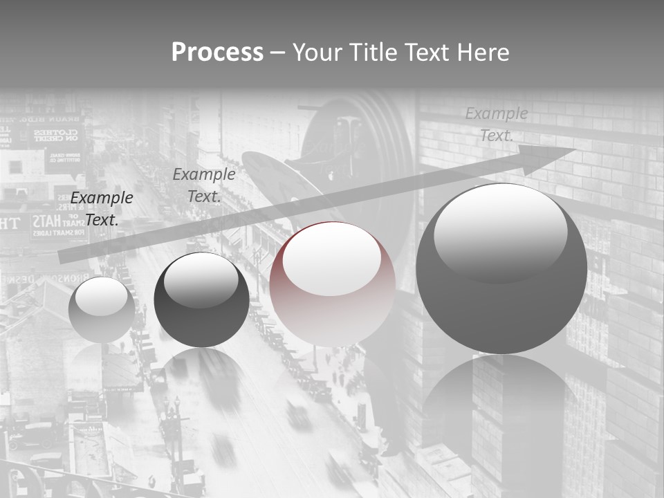 Translation Of The Clock 20Th Century PowerPoint Template