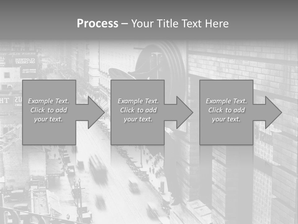 Translation Of The Clock 20Th Century PowerPoint Template