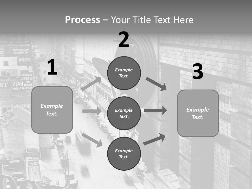 Translation Of The Clock 20Th Century PowerPoint Template