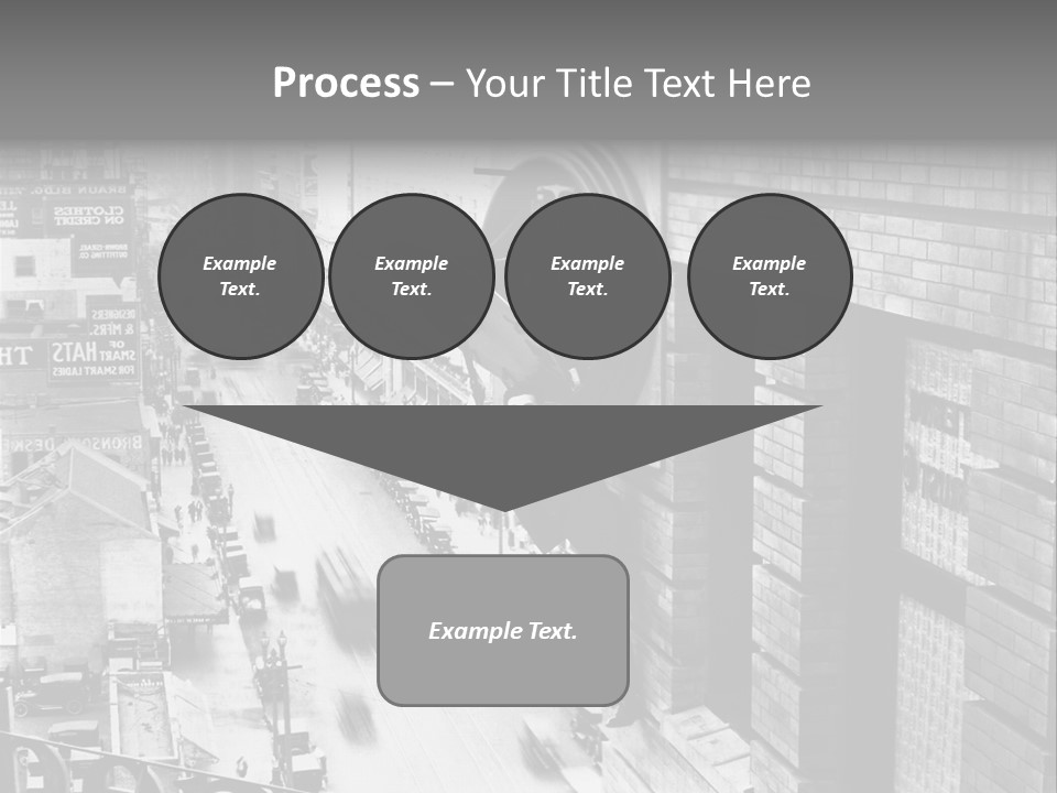 Translation Of The Clock 20Th Century PowerPoint Template