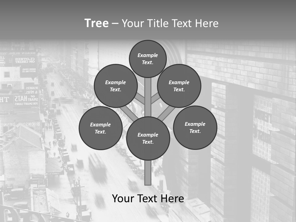 Translation Of The Clock 20Th Century PowerPoint Template