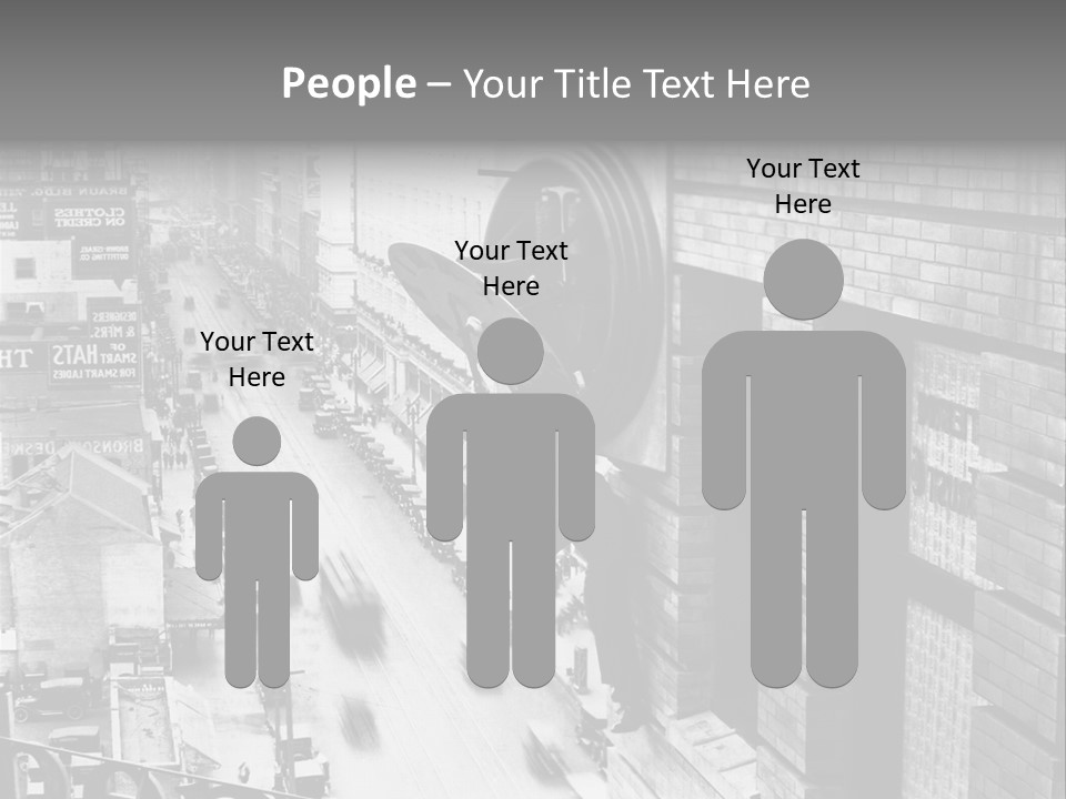 Translation Of The Clock 20Th Century PowerPoint Template