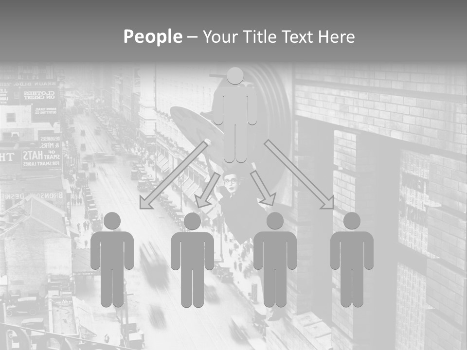 Translation Of The Clock 20Th Century PowerPoint Template