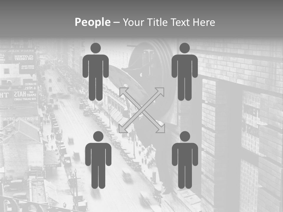 Translation Of The Clock 20Th Century PowerPoint Template