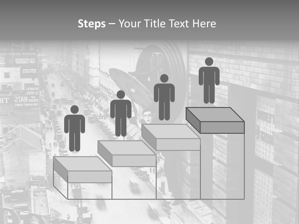 Translation Of The Clock 20Th Century PowerPoint Template