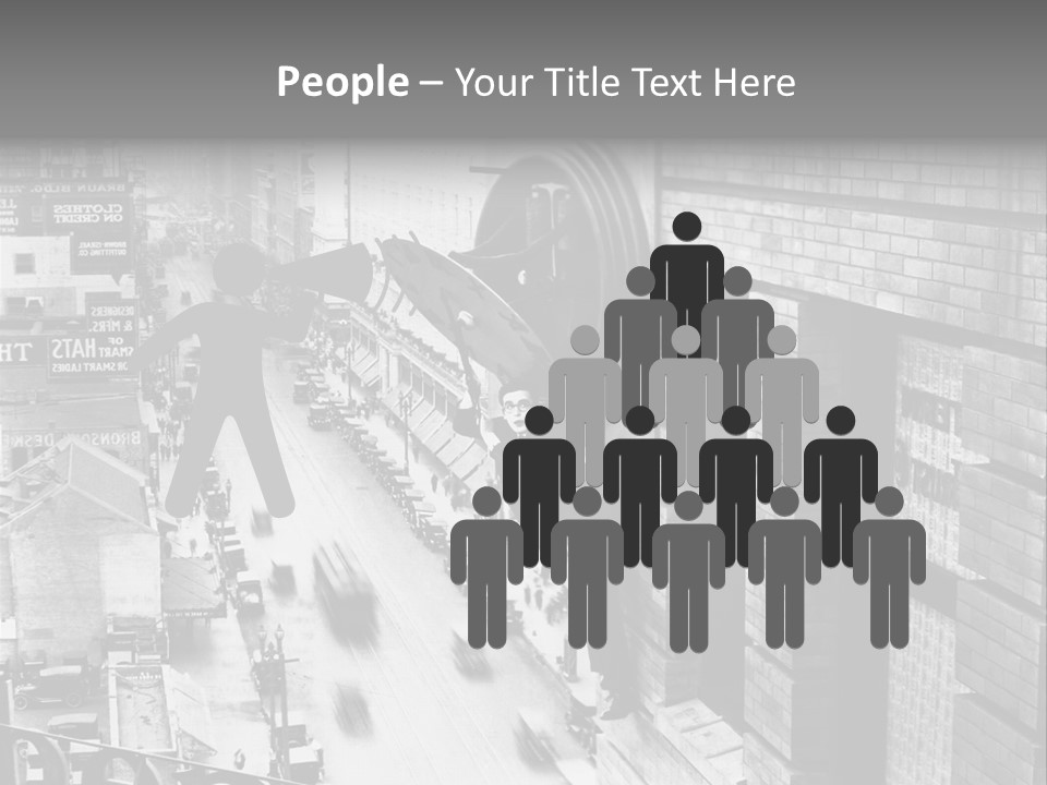 Translation Of The Clock 20Th Century PowerPoint Template