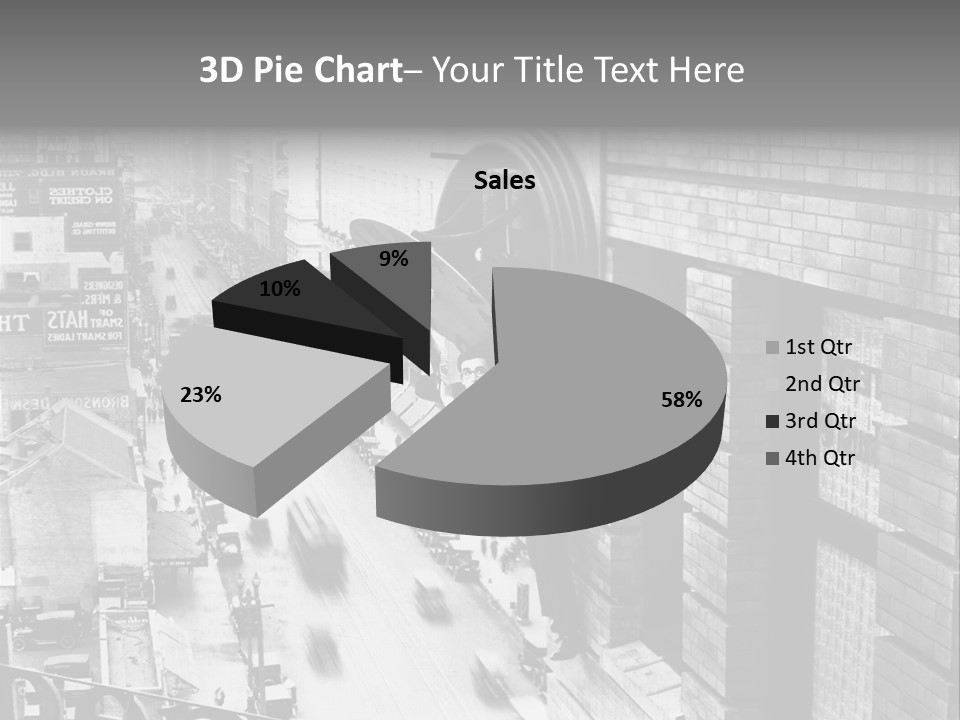 Translation Of The Clock 20Th Century PowerPoint Template
