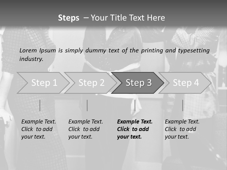 Bound Girl Comic Scene PowerPoint Template