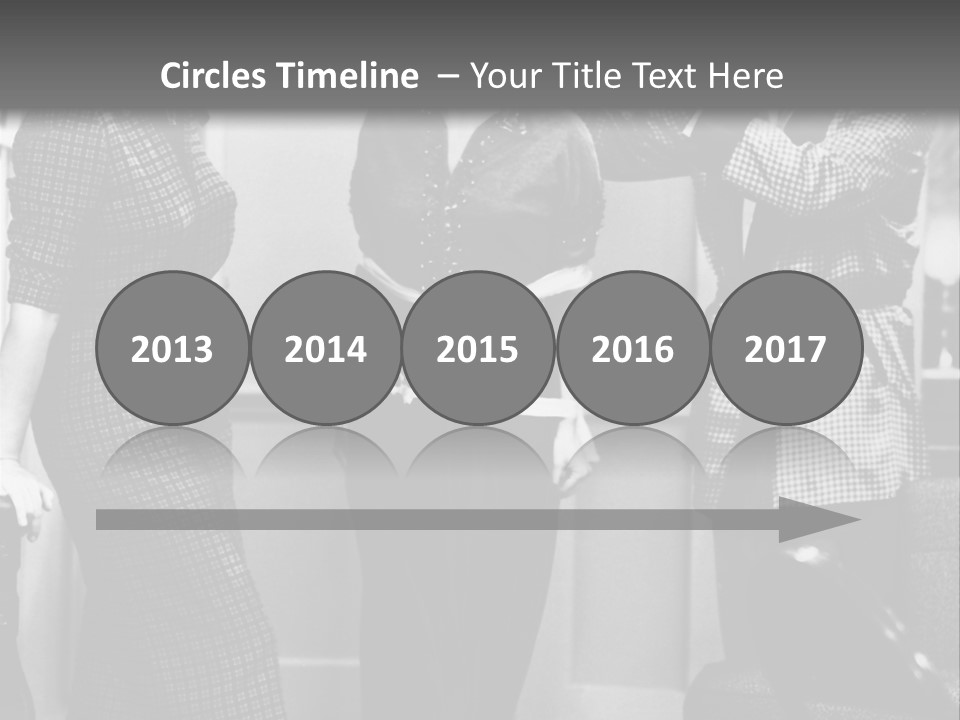 Bound Girl Comic Scene PowerPoint Template