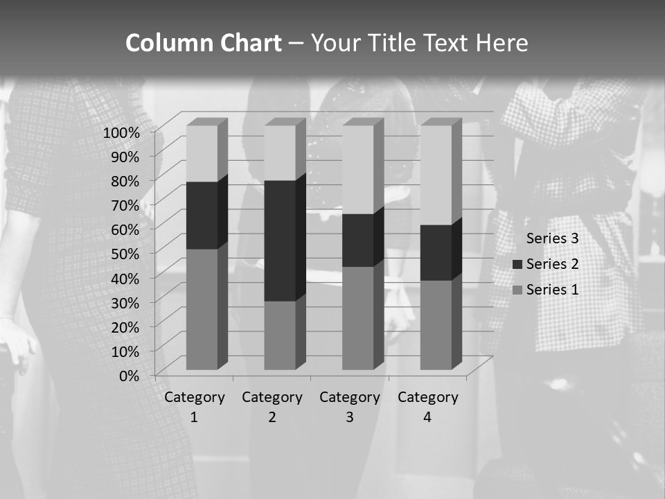 Bound Girl Comic Scene PowerPoint Template