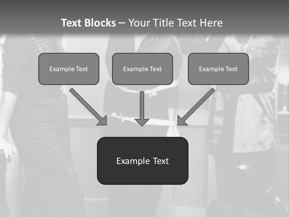 Bound Girl Comic Scene PowerPoint Template