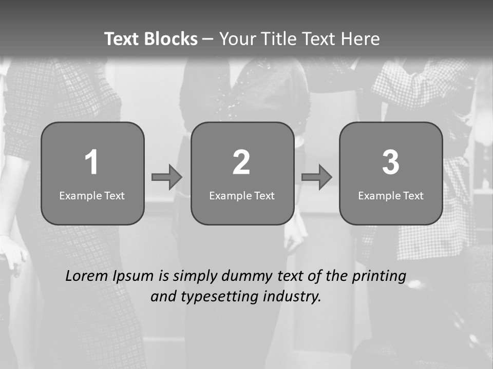 Bound Girl Comic Scene PowerPoint Template