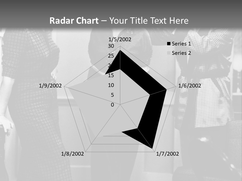 Bound Girl Comic Scene PowerPoint Template