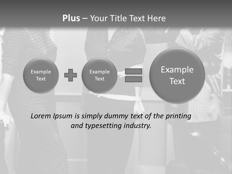 Bound Girl Comic Scene PowerPoint Template