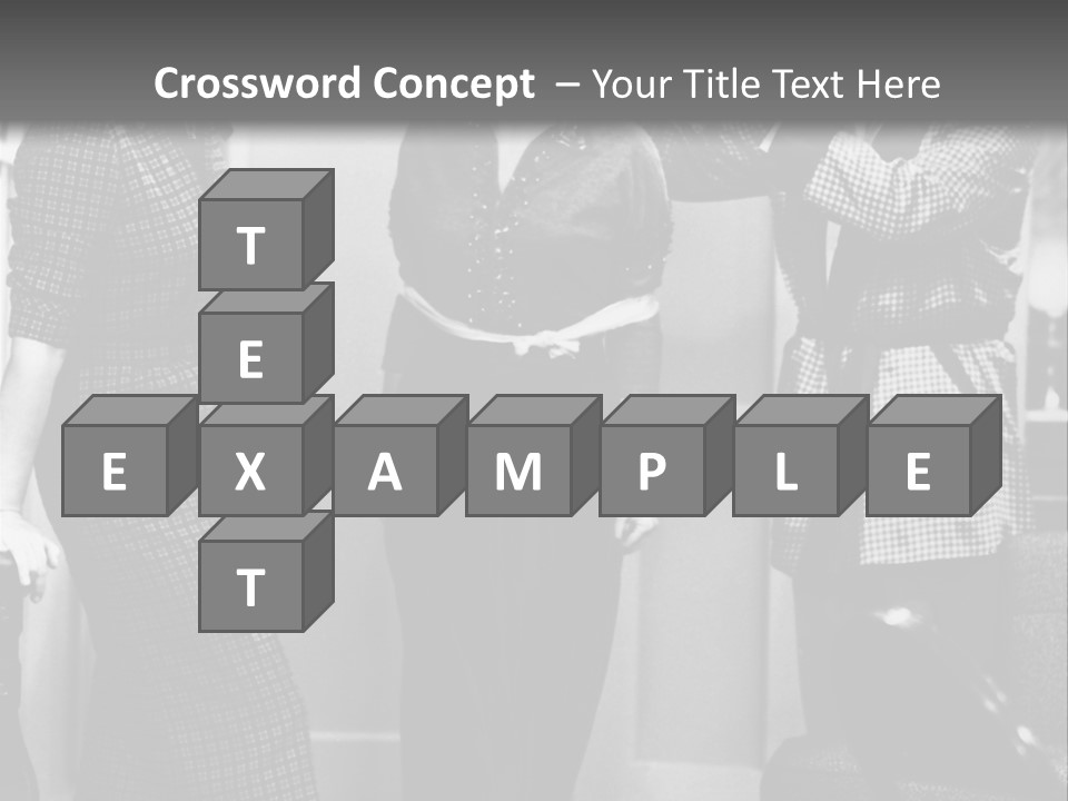 Bound Girl Comic Scene PowerPoint Template