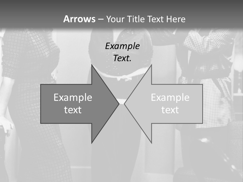 Bound Girl Comic Scene PowerPoint Template