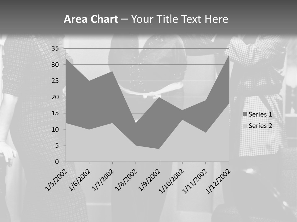 Bound Girl Comic Scene PowerPoint Template