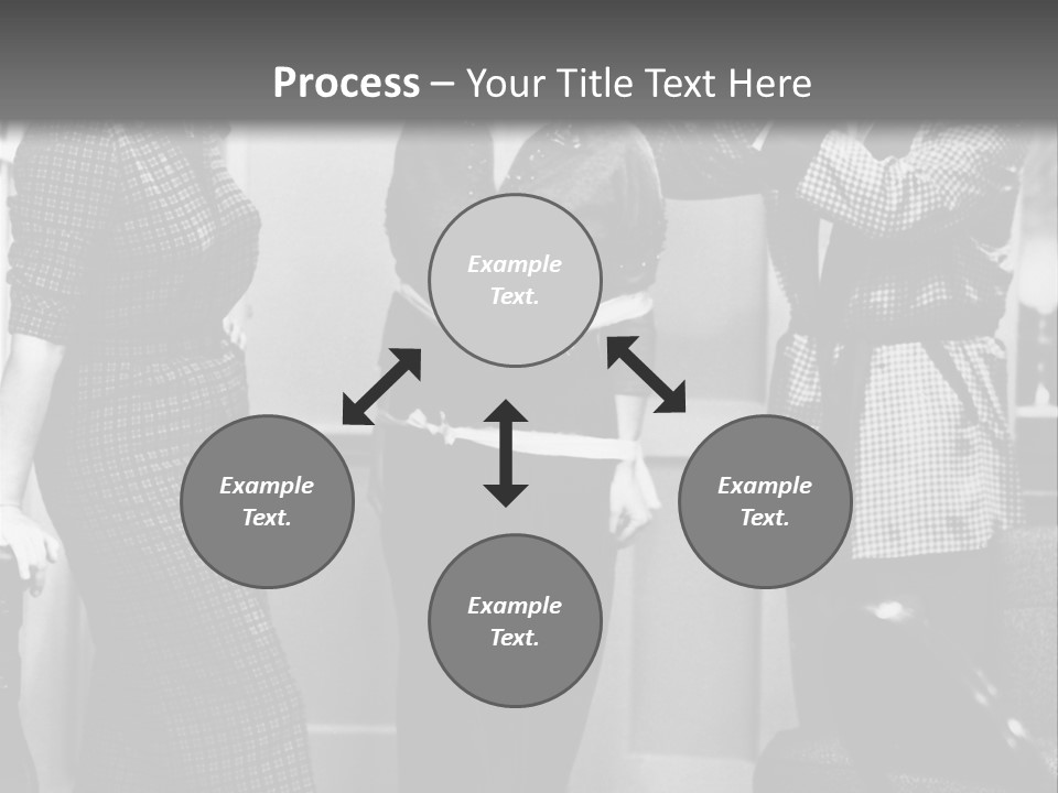 Bound Girl Comic Scene PowerPoint Template