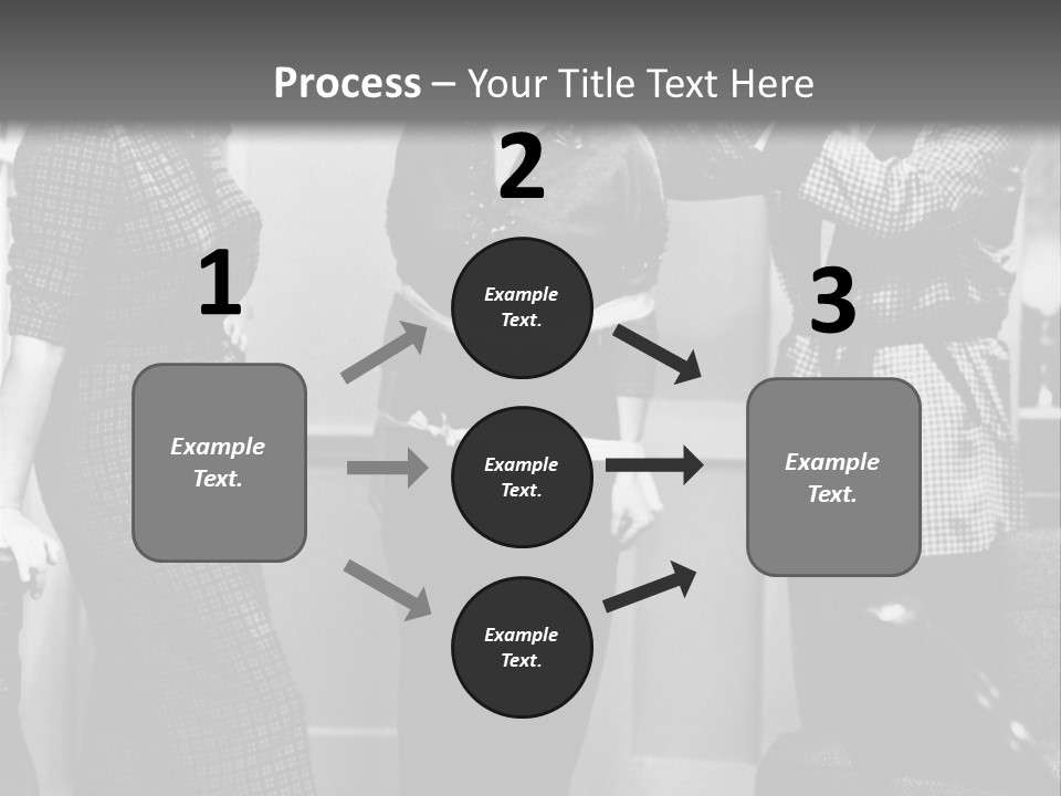 Bound Girl Comic Scene PowerPoint Template