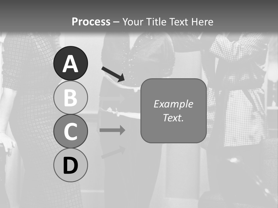 Bound Girl Comic Scene PowerPoint Template