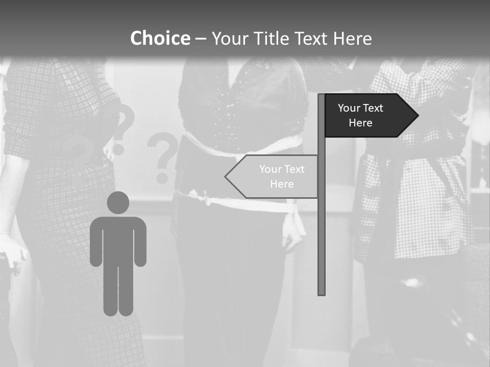 Bound Girl Comic Scene PowerPoint Template