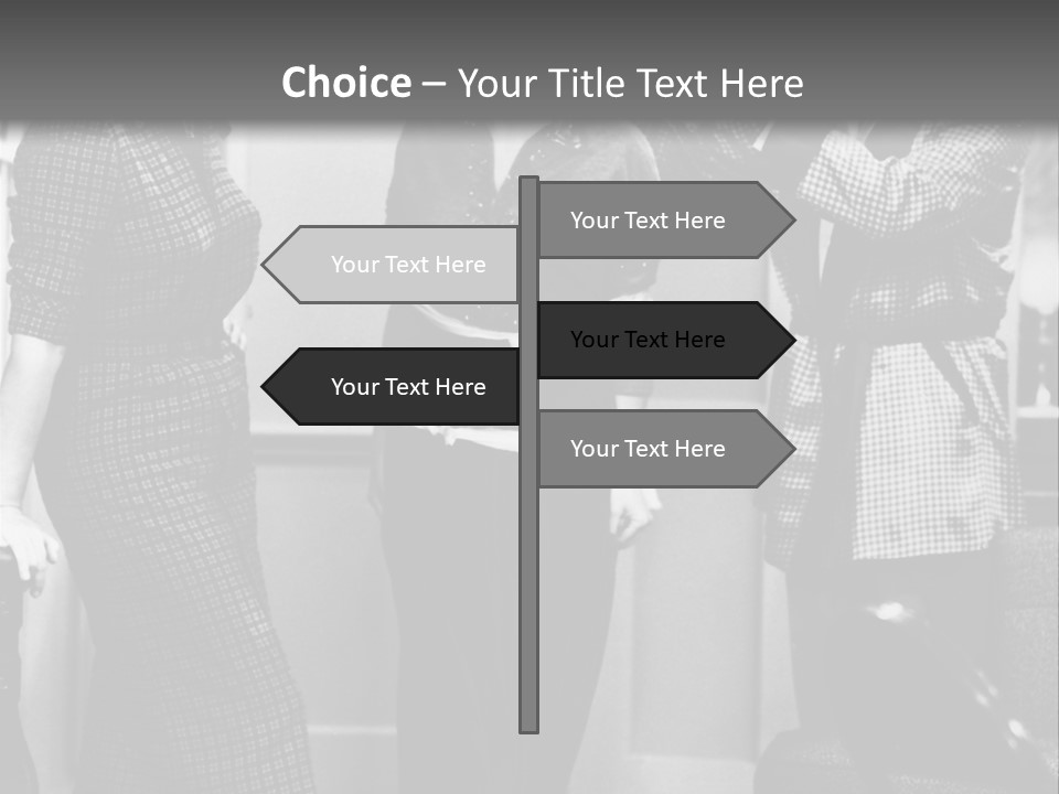 Bound Girl Comic Scene PowerPoint Template