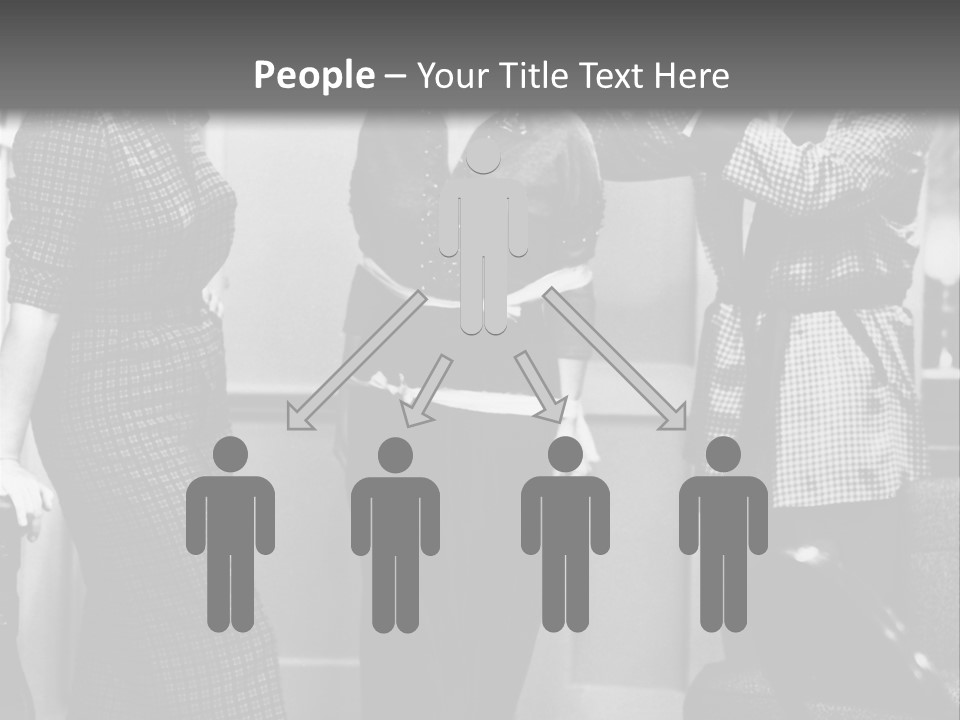 Bound Girl Comic Scene PowerPoint Template