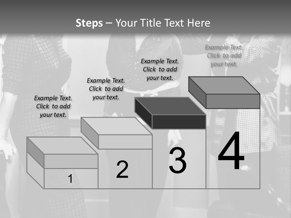 Bound Girl Comic Scene PowerPoint Template