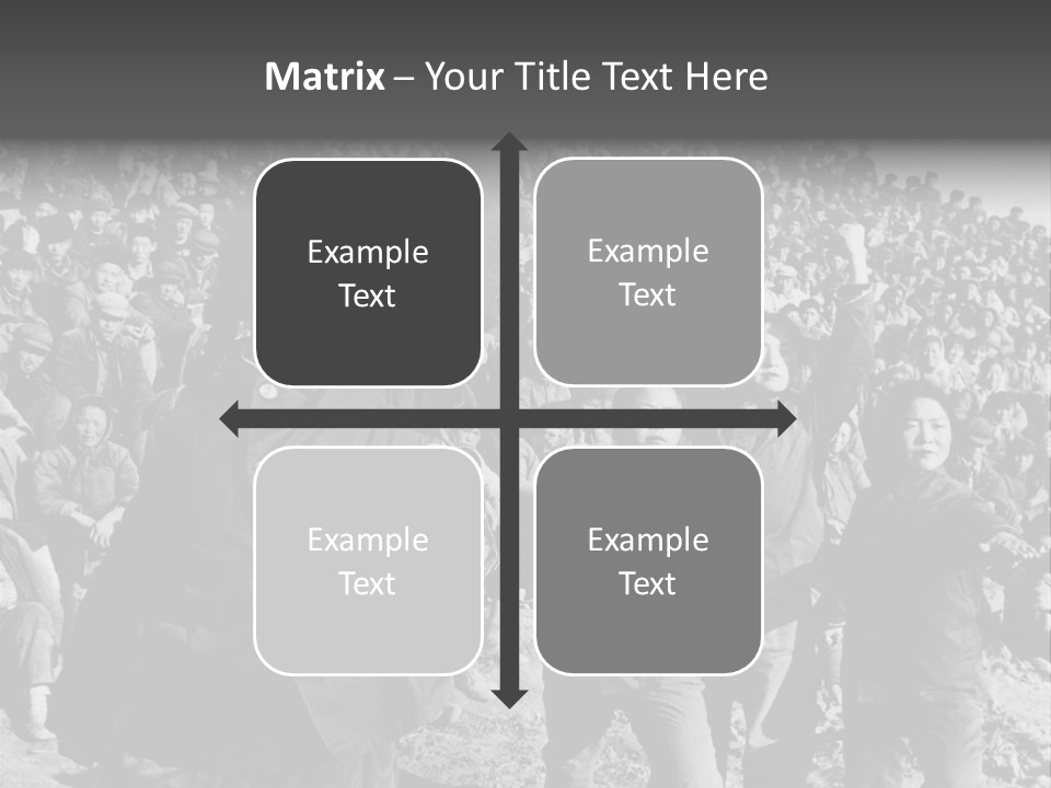 Chinese Children Communism PowerPoint Template