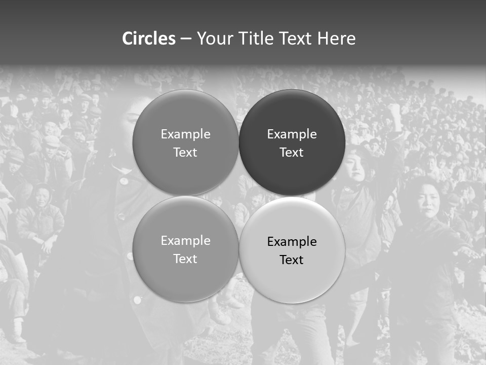 Chinese Children Communism PowerPoint Template