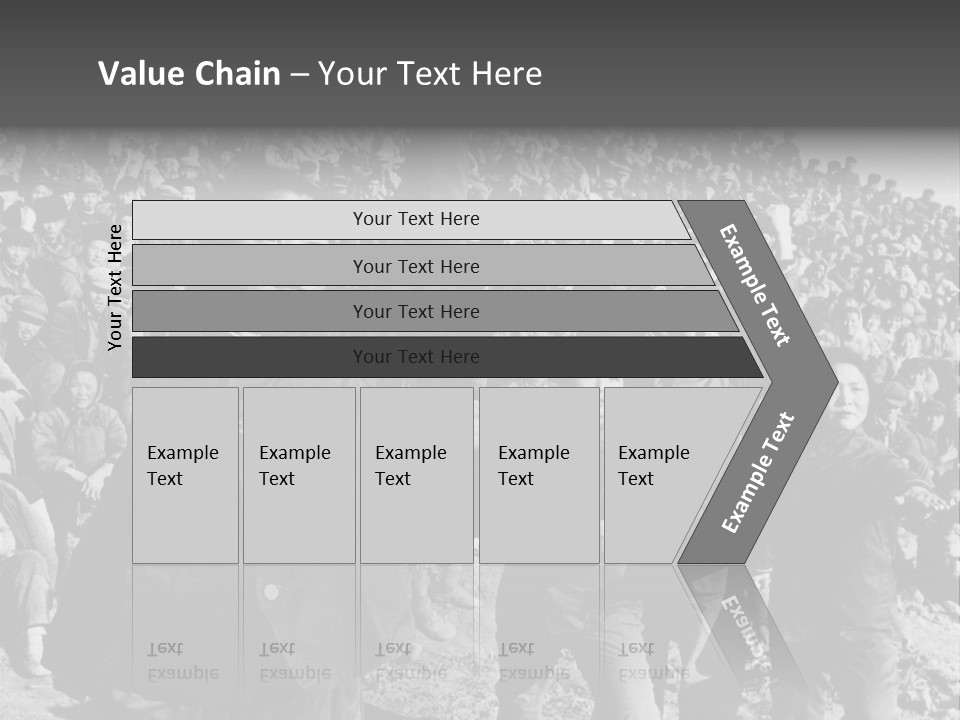 Chinese Children Communism PowerPoint Template