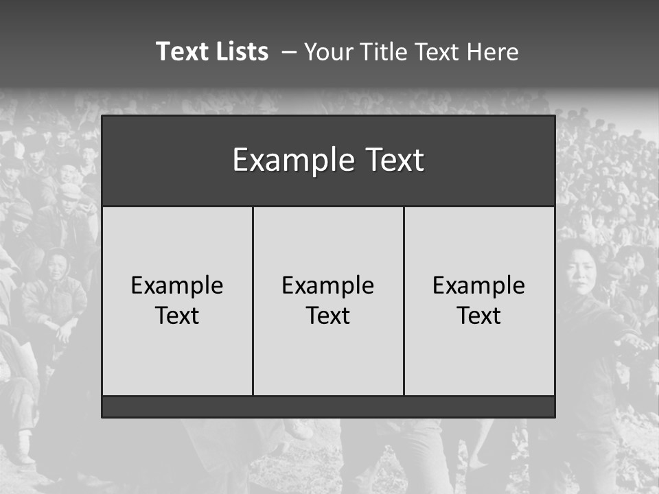 Chinese Children Communism PowerPoint Template
