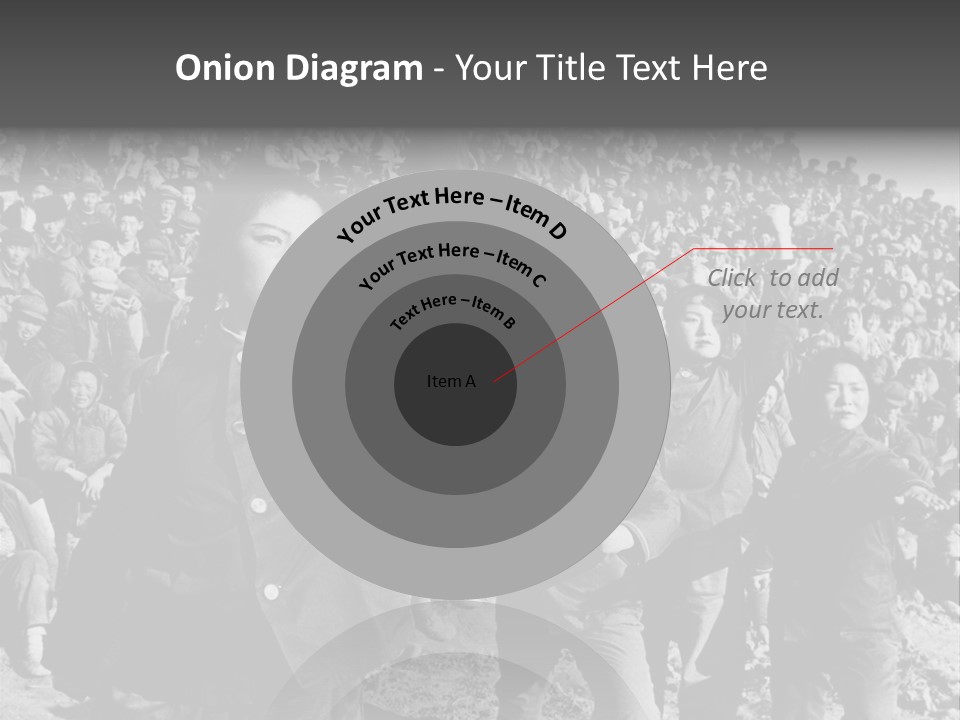 Chinese Children Communism PowerPoint Template